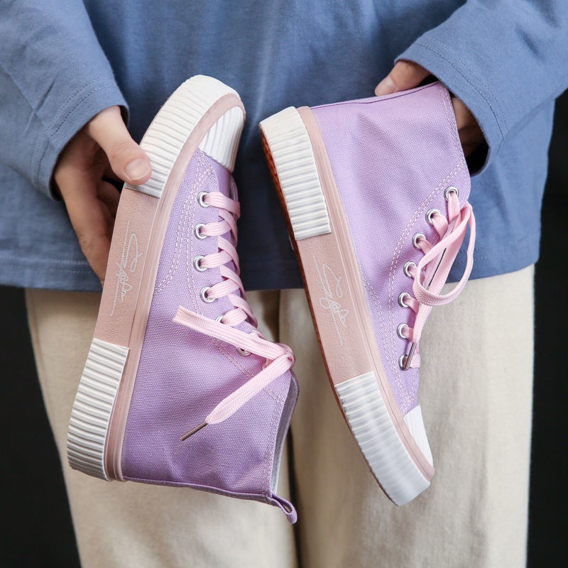 [DREAM] 123 Sepatu Wanita Sneaker Tali Kanvas Model Terbaru 2022 Trendy dan Elegan