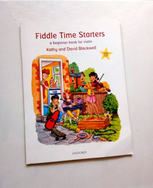 Fiddle Time Starters with CD buku biola beginner Fiddle Time Starter Kathy David Blackwell