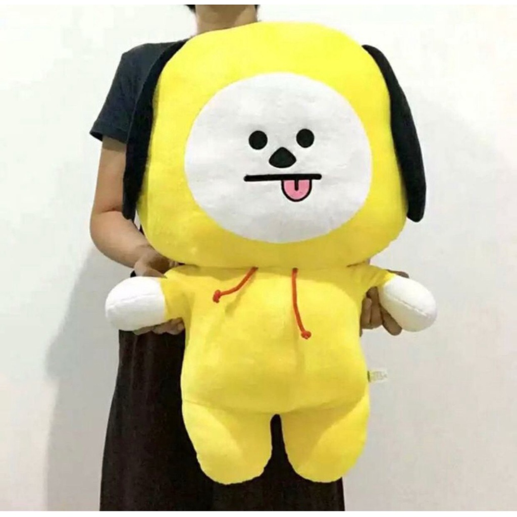Boneka BTS21 jumbo / Boneka BT21 ukuran jumbo 65 cm unofficial