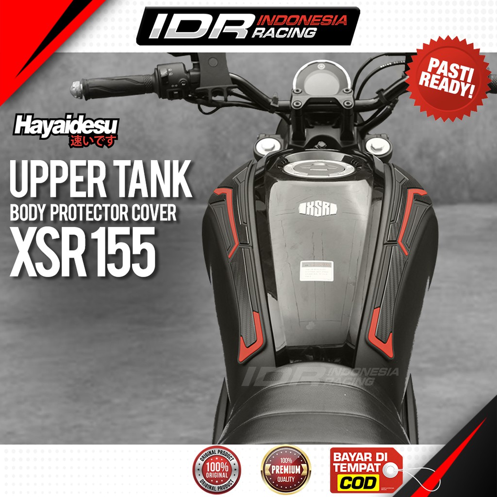 Hayaidesu XSR 155 Upper Tank Cover Body Protector Aksesoris Yamaha