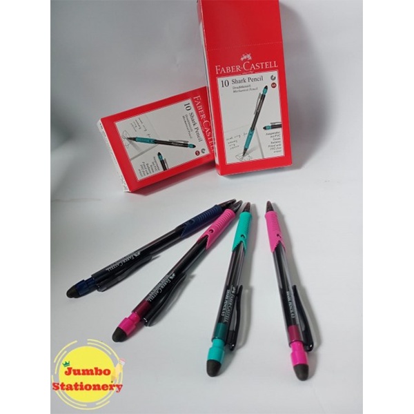 PENSIL MEKANIK - SHARK MECHANICAL PENCIL 0.5 NEW FABER CASTELL