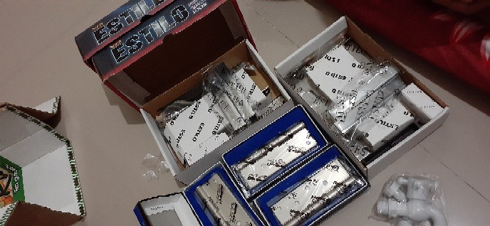 1 Set Kunci Pintu Tanggung Estilo Casa Np