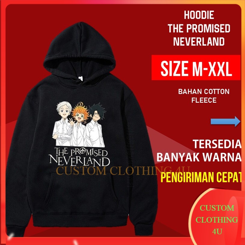 Ray Norman the Promised Neverland Hoodie | Switer Anime Ray Norman Emma The Promised Neverland Hoody
