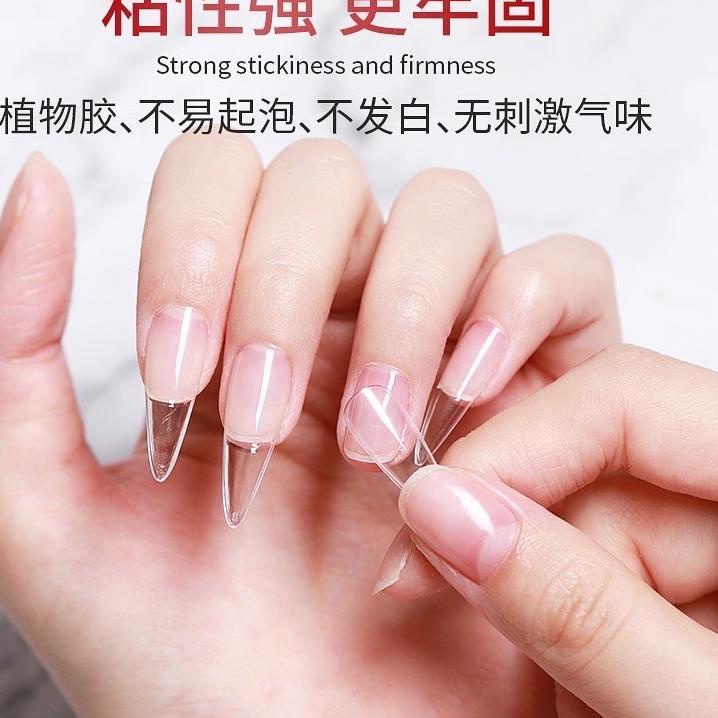 CHARZIEG NAIL ADHESIVE GEL NAIL EXTENSION SOFT TIP APRES GEL EXTENSION APRES 30 MENIT GEL GLUE NAIL EXTENSION