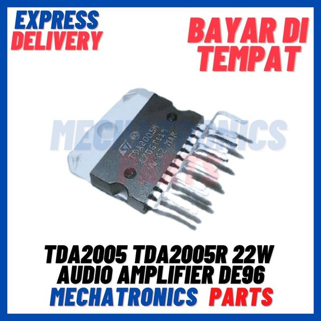 [SMC-9123] TDA2005 TDA2005R 22W AUDIO AMPLIFIER DE96