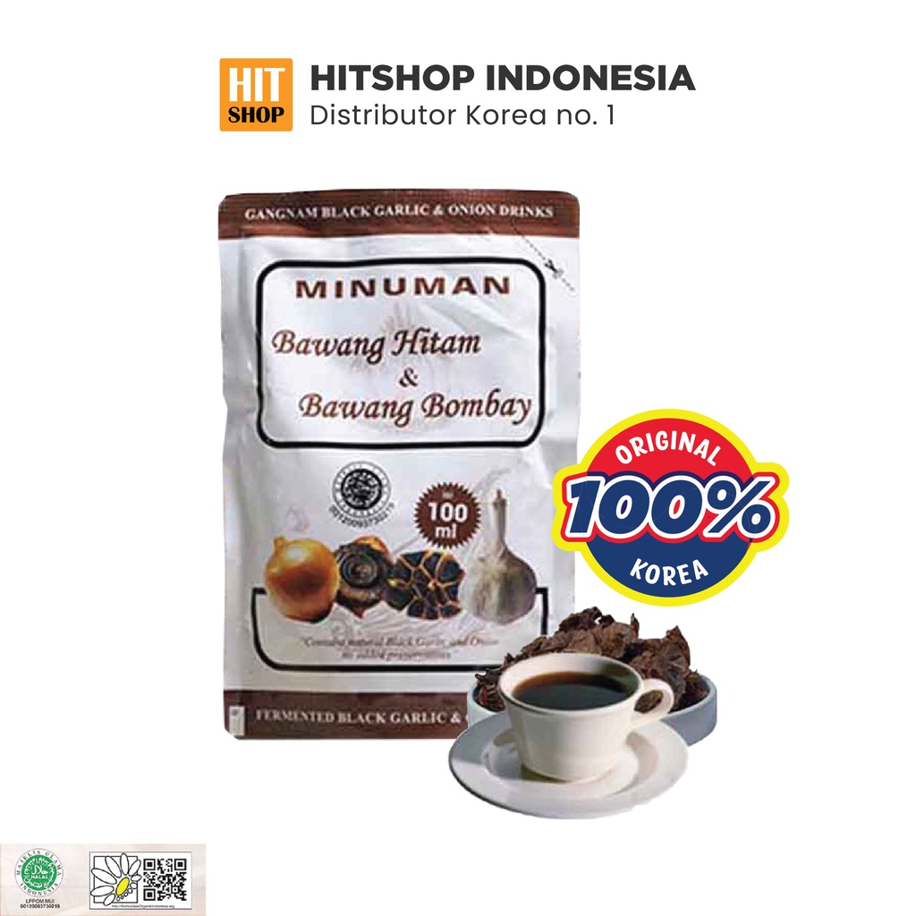 Kangnam Mix Black Garlic & Onion Extract - Minuman kesehatan