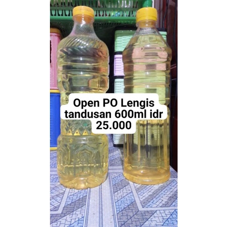 

Minyak kelapa murni/lengis tandusan