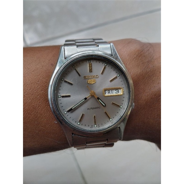 Jam tangan bekas Seiko 5 7s26 otomatis