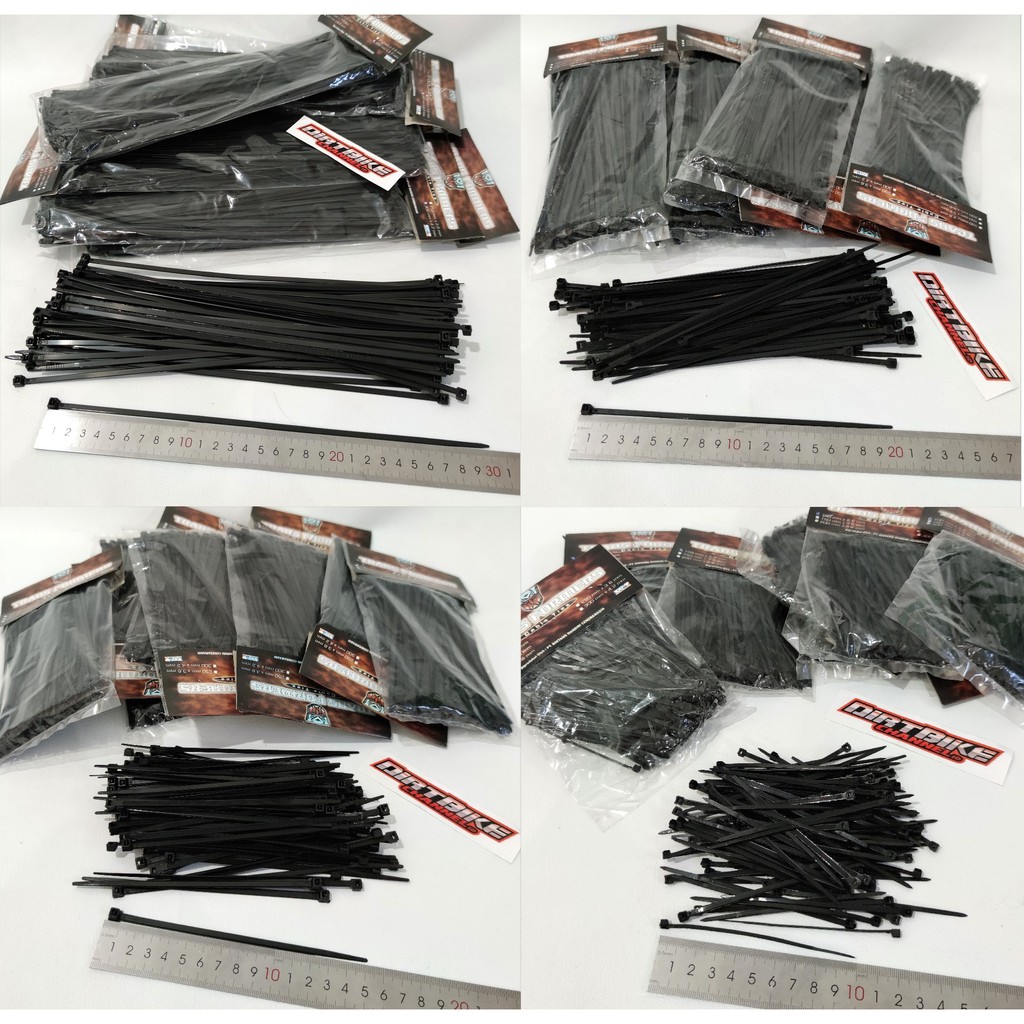 KABEL TIES NILON 10CM 15CM 20CM 30CM KABEL TIE TEBAL KUAT