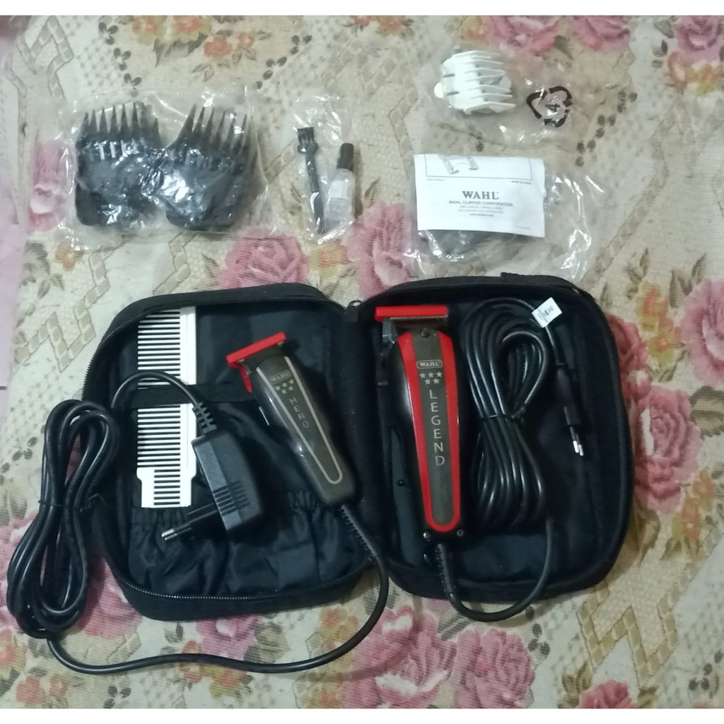 ALAT CUKUR WAHL BARBER COMBO 5 STAR SERIES WAHL LEGEND + WAHL HERO ORIGINAL