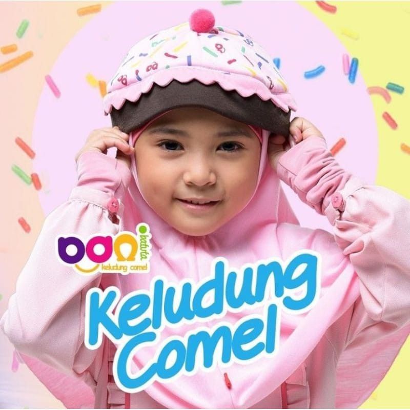 Krukid Chalya / Jilbab Anak Cupcake Bani Batuta