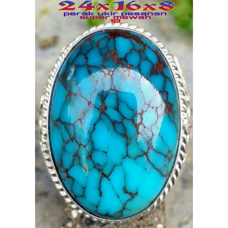 Pirus Persia Natural, Pirus Mesir Urat Merah HQ Degradasi Kalem