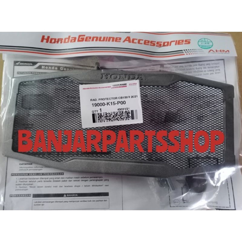 Protector Radiator CB150R Cover tutup Radiator New CB150R LED StreetFire ORI
