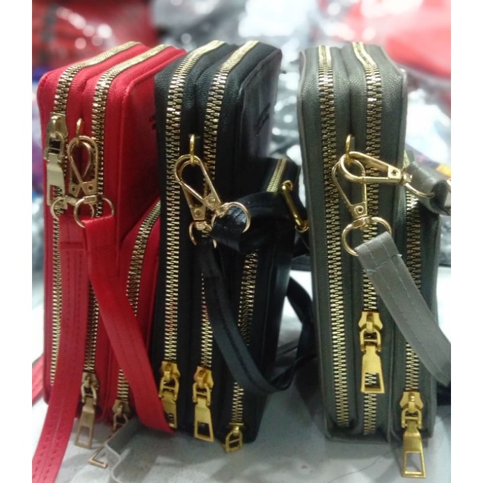 REALPICT 3Resleting slingbag hp tas hpo SLempang wanita  2taly