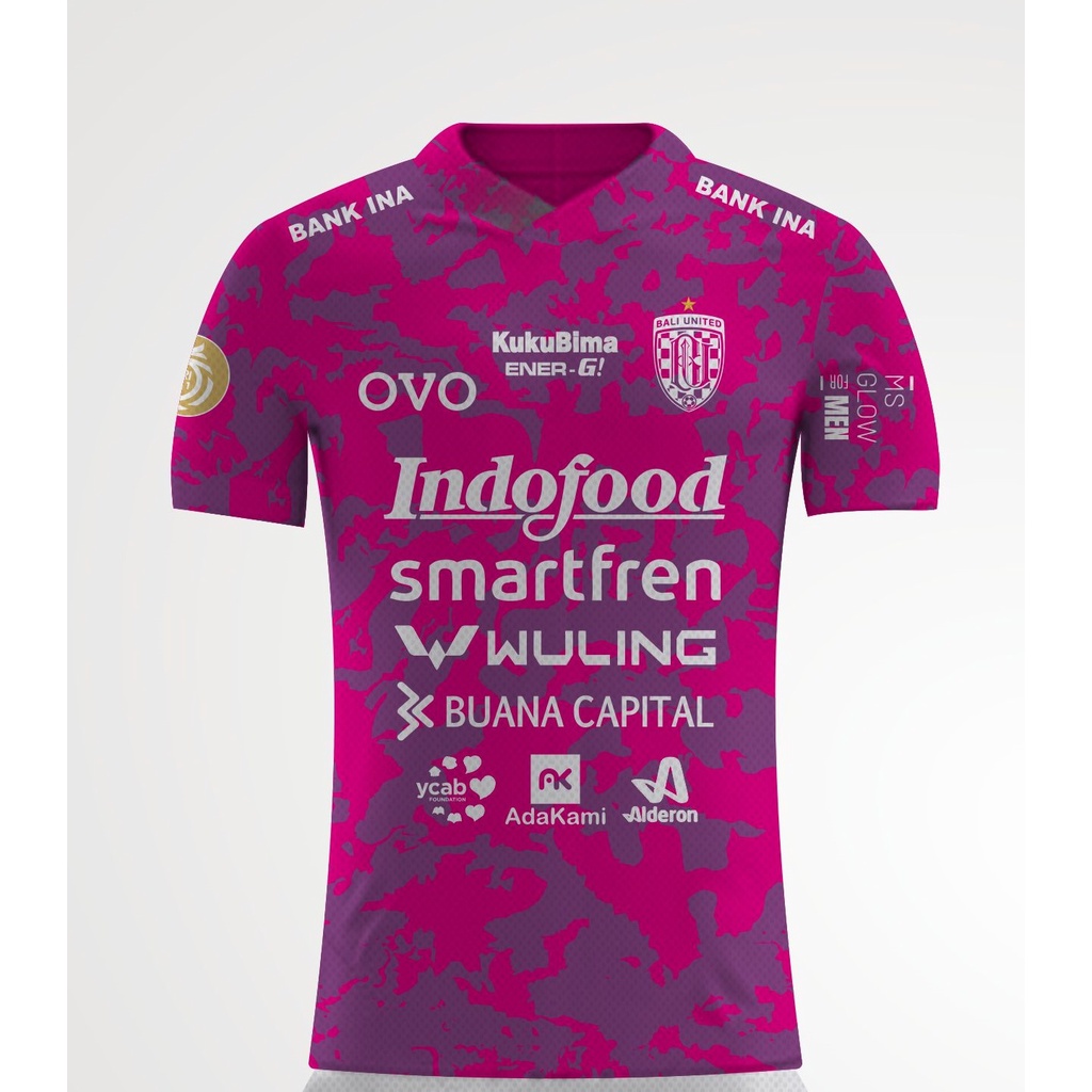 Jersey Bali United Kiper GK BRI Liga 1 2021