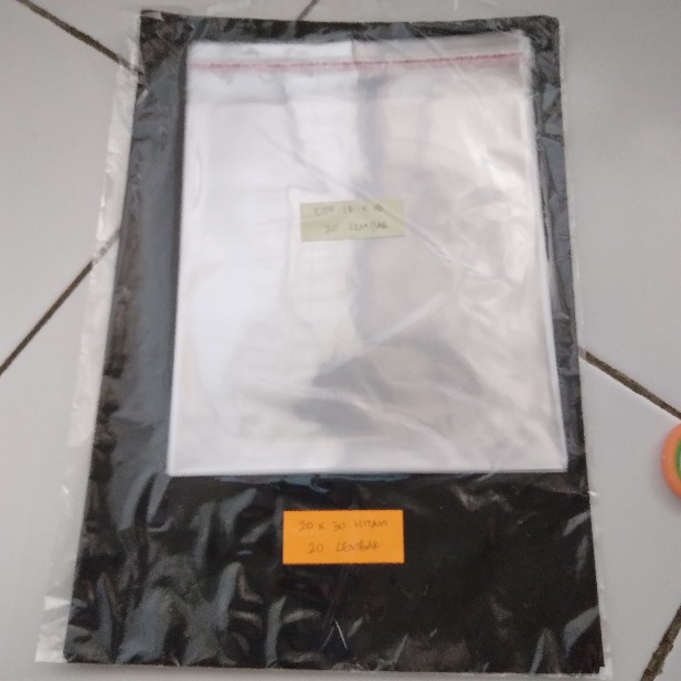 Grosir Plastik Packing Online Shop 20 X 30 Cm / Per Lembar / Tanpa Perekat/ Plastik Onlineshop Murah