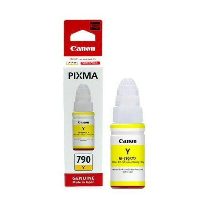 Tinta Canon GI790 Yellow Ink Cartridge Original GI 790