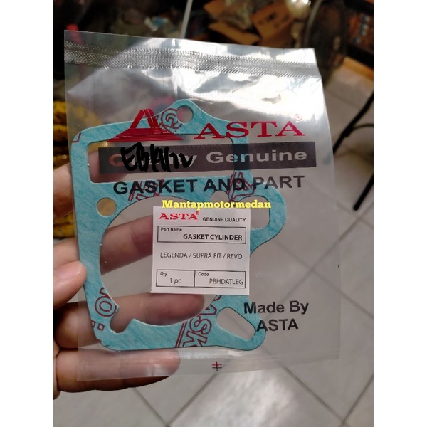 Paking Blok Gasket Cylinder Blok Legenda Supra Fit New Revo 110 Asta