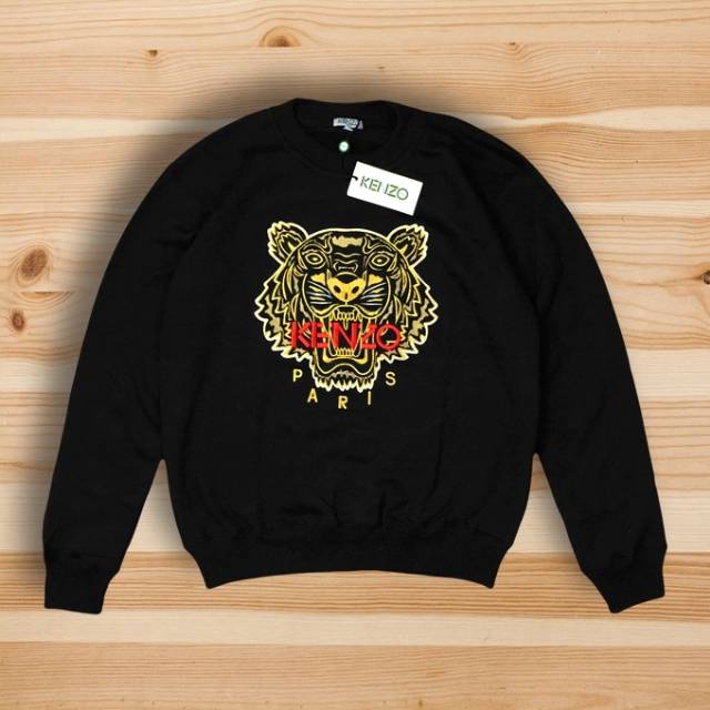 kenzo gold jumper