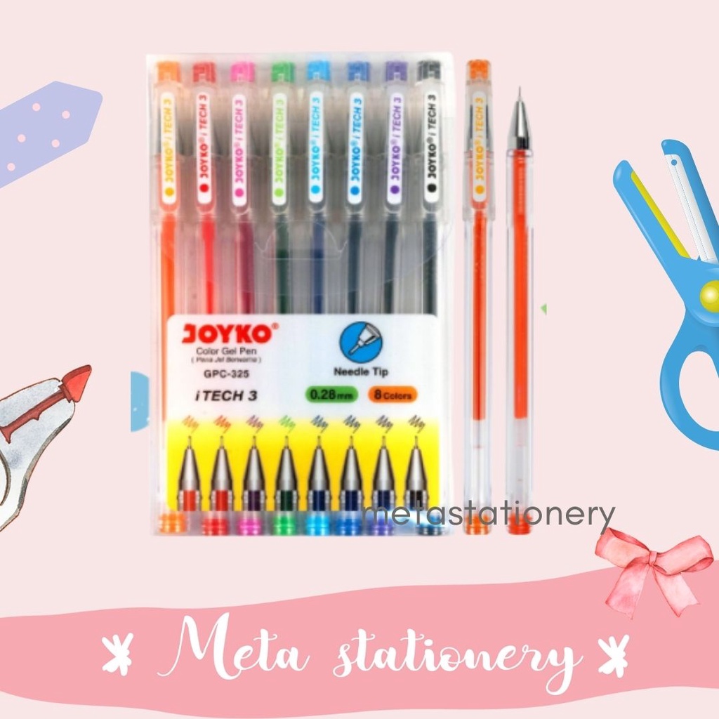 

Color Pen / Pulpen Gel I Tech Joyko GPC-325