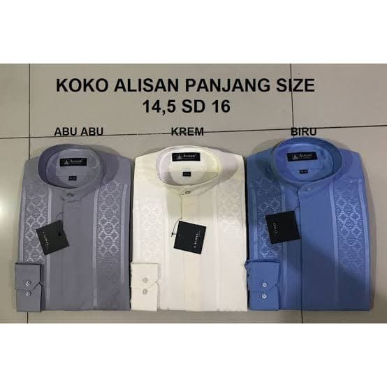 KOKO ALISAN ORIGINAL (ASLI) LENGAN PANJANG (REGULER)