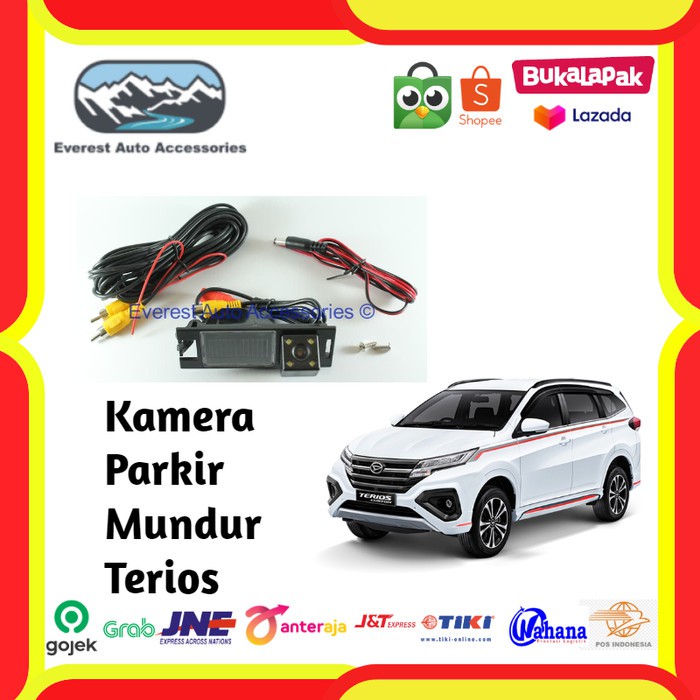 Kamera Camera Parkir Mundur Daihatsu Terios Plug N Play ( Rearview Parking Camera Terios)