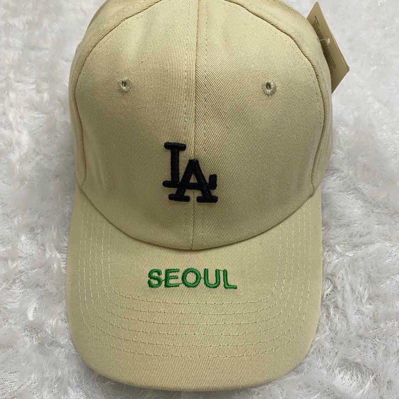 Topi Mlb La seoul Cream A-027