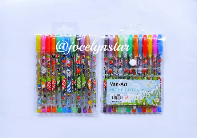 

Gliter gel pen/ bolpen warna metalik