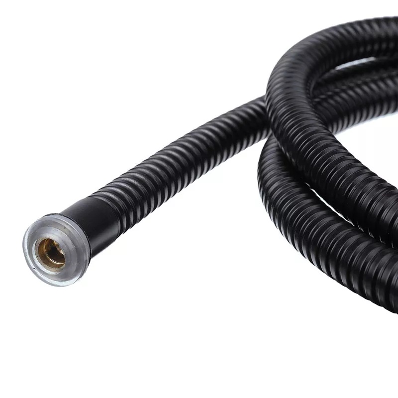 SELANG SHOWER JET BIDET FLEKSIBEL UNIVERSAL HOSE 120 CM BLACK