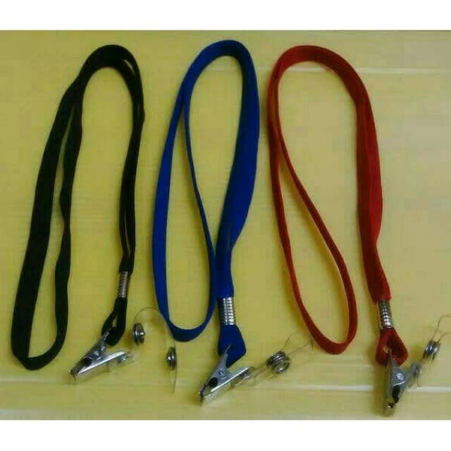 

Tali name tag tebal tali lanyard ID CARD
