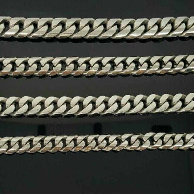Gelang rante rantai pria gelang baja pria gelang rantai baja murah