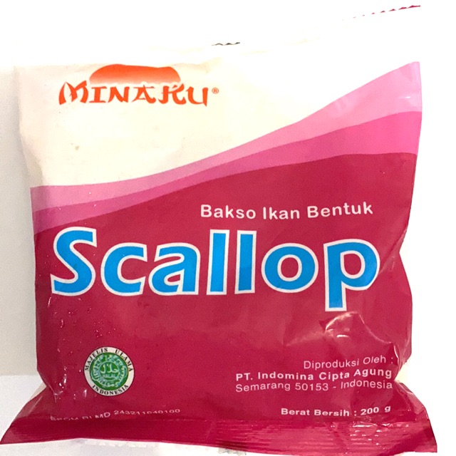 

Minaku scallop bakso ikan 200gr