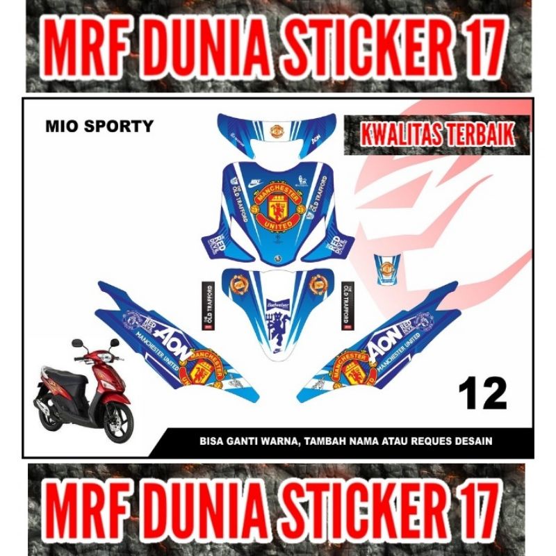 Sticker decal Mio sporty Full Body Striping Motor Mio Sporty Sticker  Mio Sporty Decal Sticker Mio S