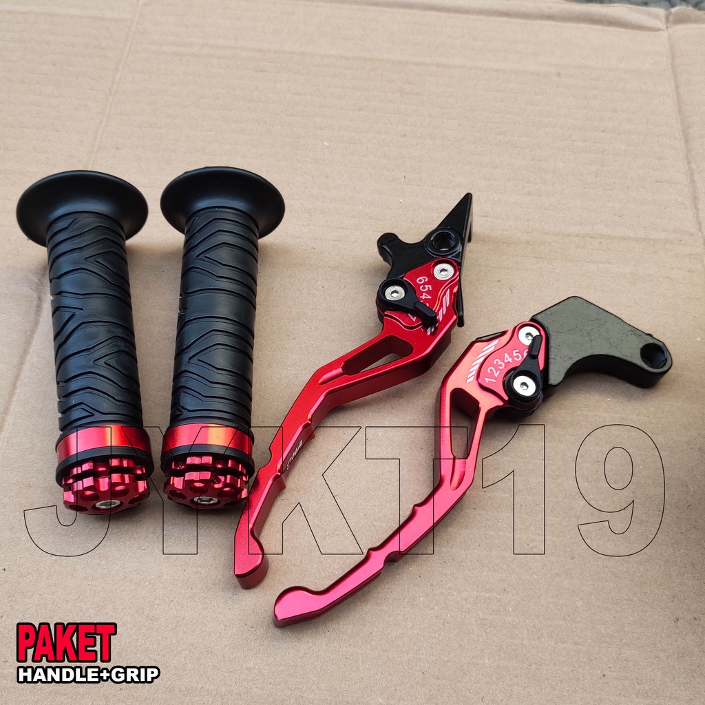 Handle Rem Kopling Variasi Tiger , sonic , CB150 , CBR ,CBR 150R, Satria Fu , Verza , GL pro MERAH