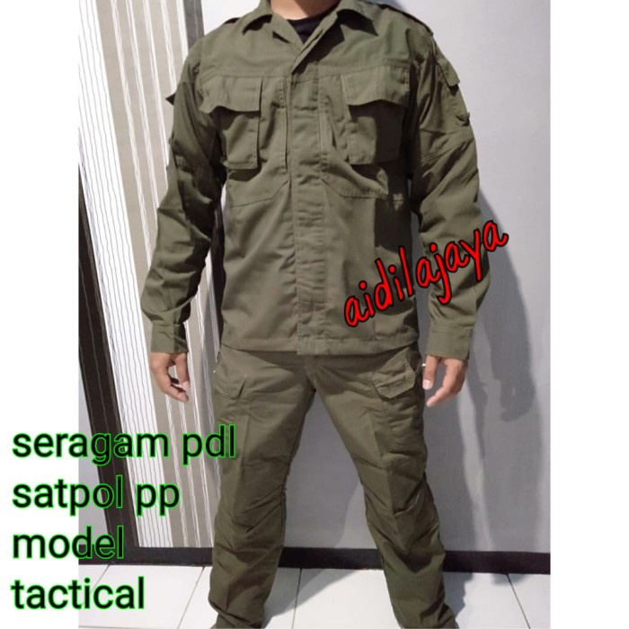 PROMO Seragam pdl satpol pp tactical terbaru / seragam pol pp - M