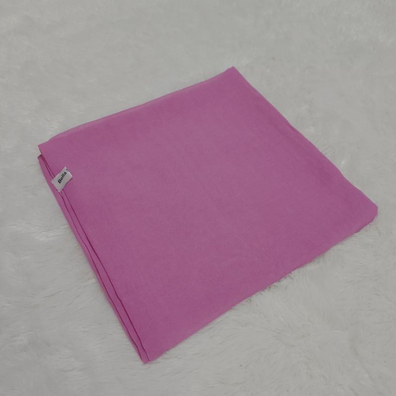 Jilbab Bella Square Laser Cut Original Polycotton PREMIUM Kerudung Segi Empat-Neci DUSTY