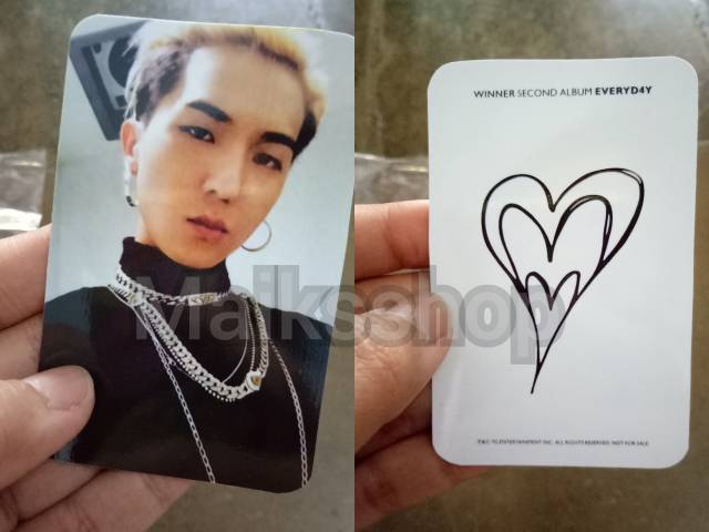 Winner Everyday Photocard Kpop