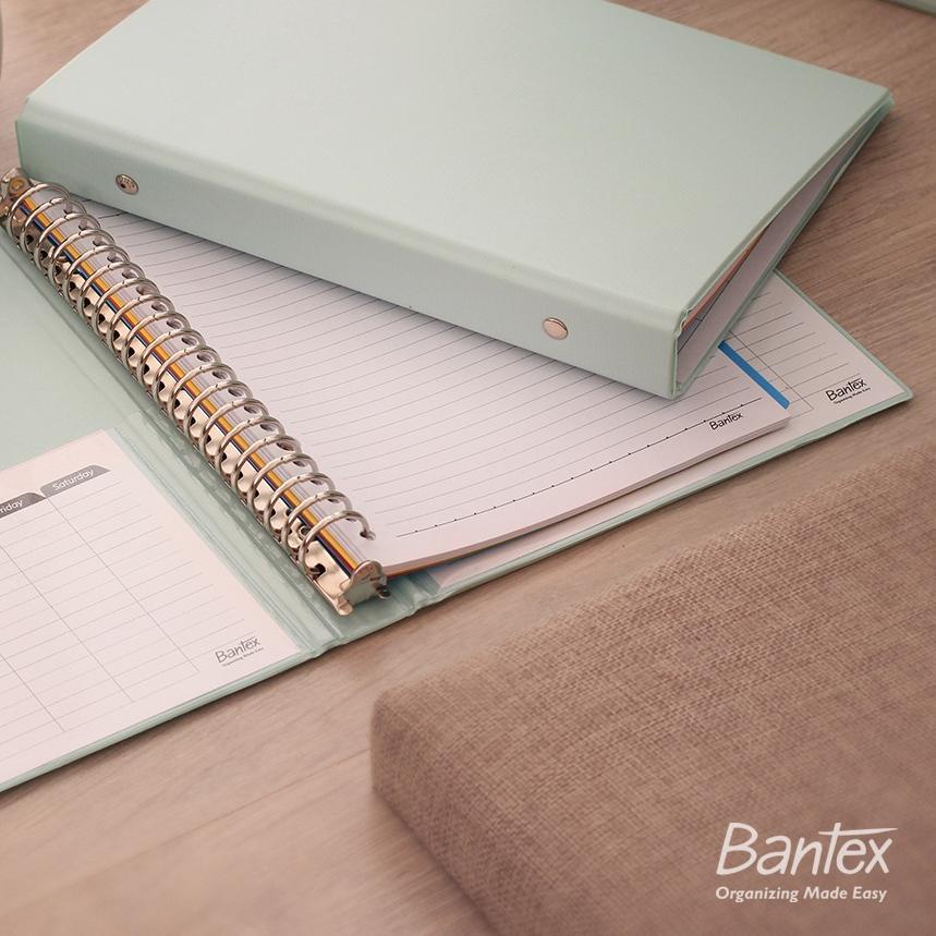 

Hot - Bantex Multiring Binder 20 Ring 25mm A5 Cool Aqua 1324 76