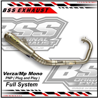 Knalpot BSS Verza MP Mono Original BSS