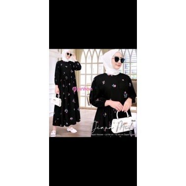 Tulip Midi Dress katun by pinkan