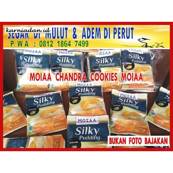 

RAGA-RAGA- MOIAA SILKY PUDDING|100 GRAM|BUBUK PUDING BOTOL| TOKO CHANDRA COOKIES -GNIDUP-NAHAB.