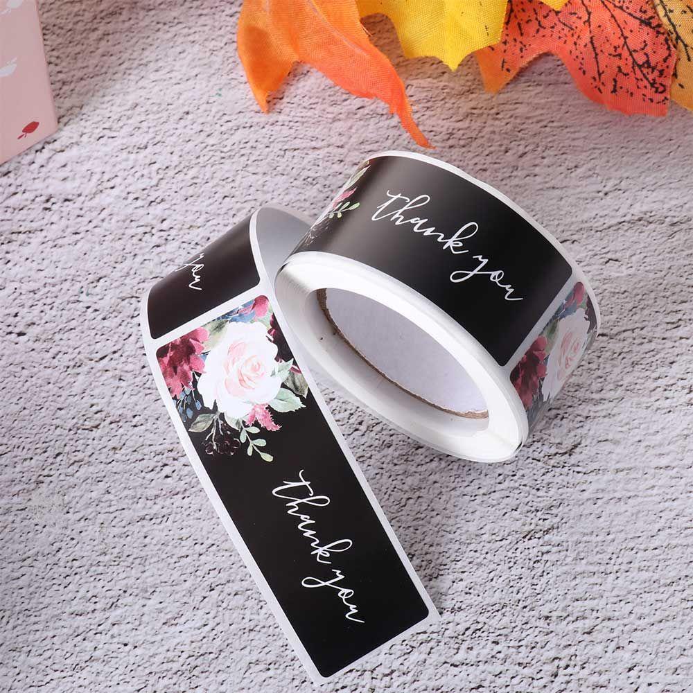 Suyo Stiker Label Tulisan Thank You Handmade Untuk Dekorasi Pesta