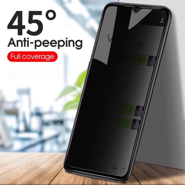 TEMPER GLASS XIAOMI REDMI NOTE 7 ANTI SPY 5D FULL SCREEN COVER