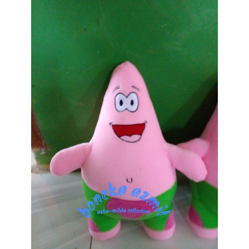 Boneka patrick size m ukuran 35 cm