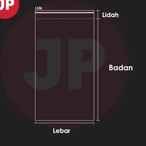 

Best - PLASTIK OPP LEM ukuran 28x41cm 1 pack isi 100 pcs,,