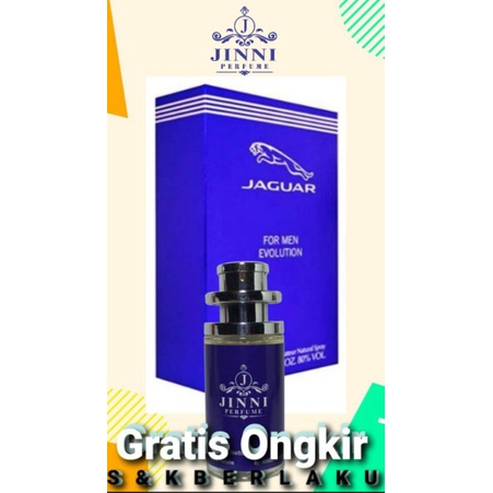 PARFUM PRIA DISUKAI WANITA AROMA JAGUAR BLUE TAHAN 12JAM BERKUALITAS ORIGINAL