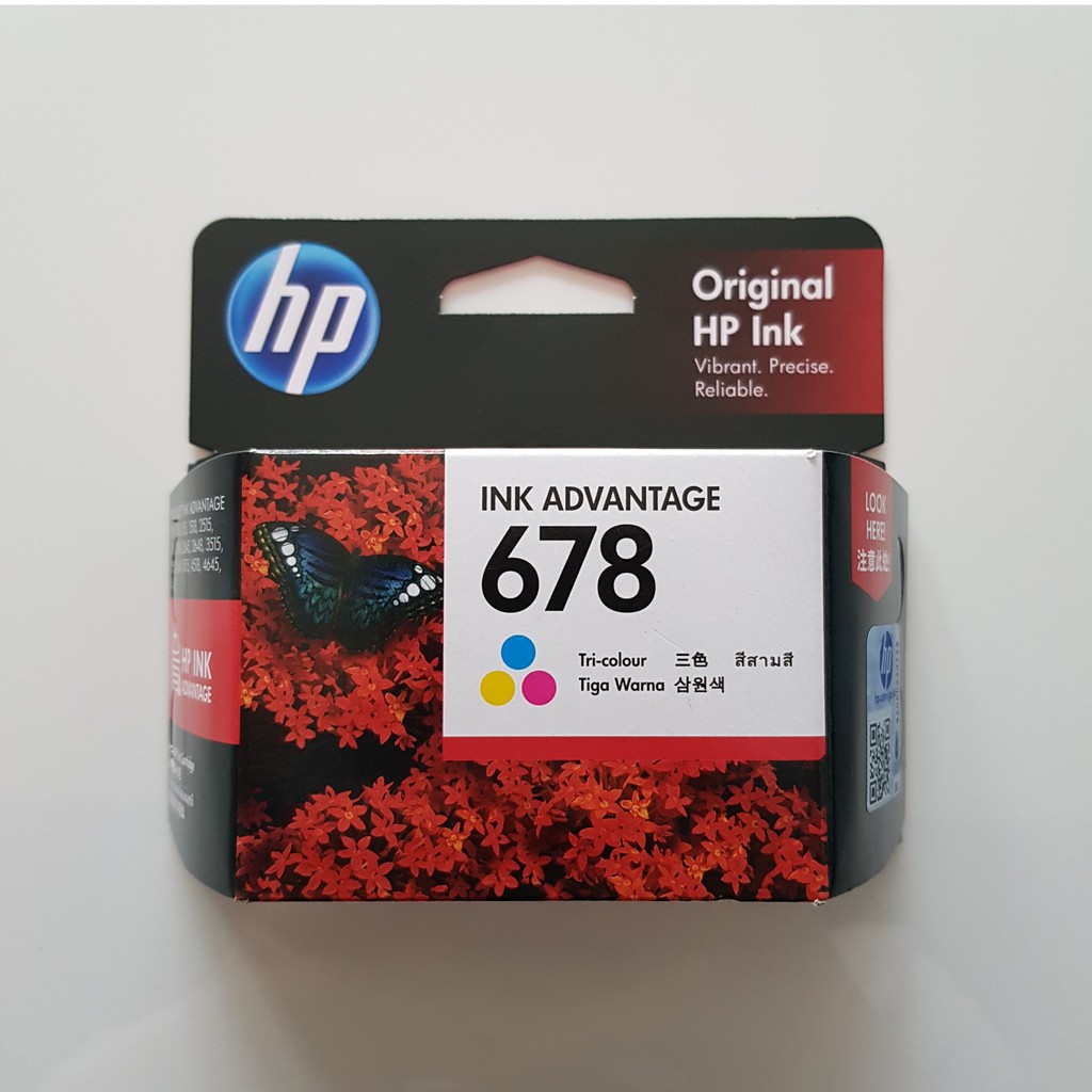 HP 678 Tinta / Cartridge Original