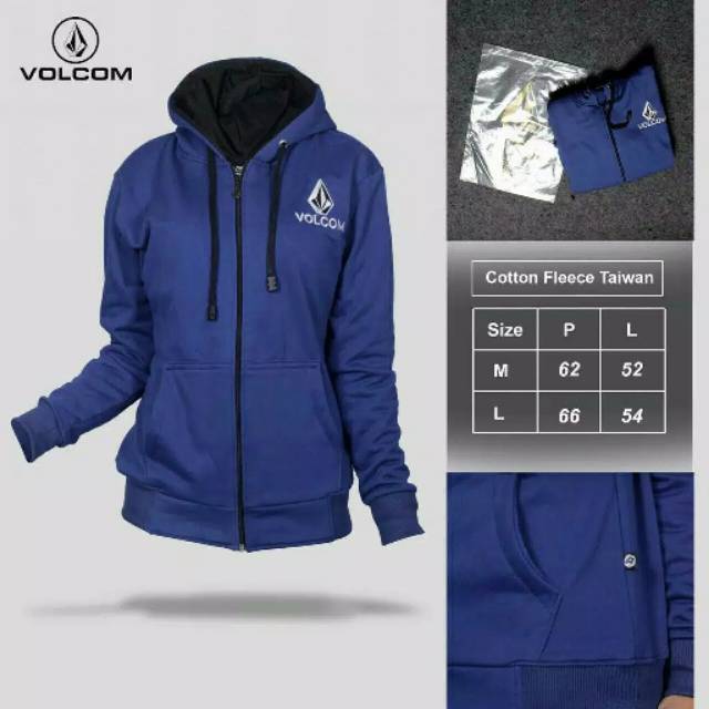 JAKET HOODIE VOLCOM SWEATER CEWEK KEREN