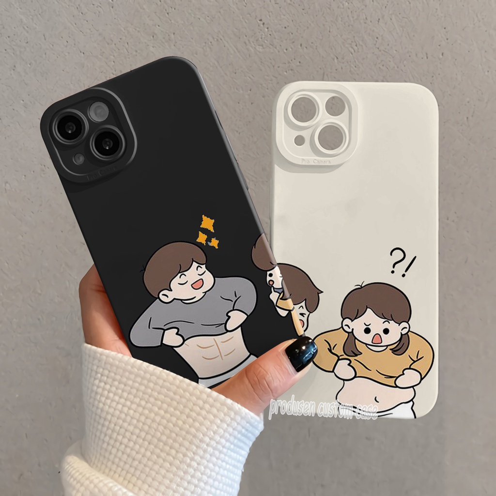 case custom couple terbaru softcase procamera for vivo y12 vivo y20 vivo y50 vivo y93 vivo y91c (AS3
