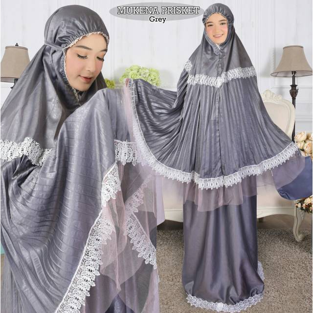 MUKENA PRISKET/MUKENA BAHAN SUTRA VELVET IMPORT PRISKET/MUKENA JUMBO/GROSIR TANAH ABANG/FREE ONGKIR